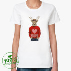 Женская футболка органик