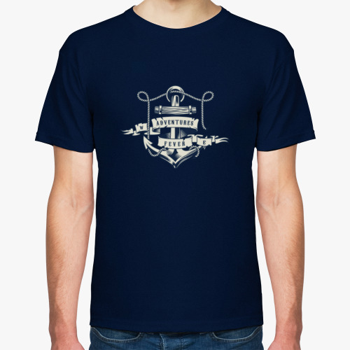 Футболка с принтом ЛИХОРАДКА ПРИКЛЮЧЕНИЙ