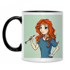 Кружка двухцветная