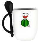 Кружка с ложкой