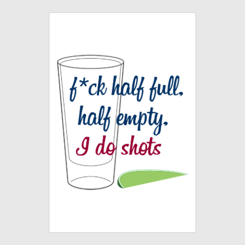 Постер с принтом Бармен