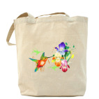 Ирисы и колибри