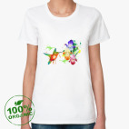 Женская футболка органик