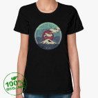 Женская футболка органик