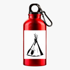 Металлическая бутылка 400 мл UV-DTF