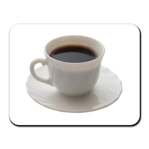 Коврик для мыши с принтом Кофе