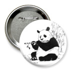 Панда с флейтой