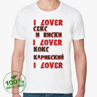 Мужская футболка органик