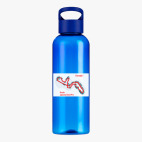 Прозрачная спортивная бутылка