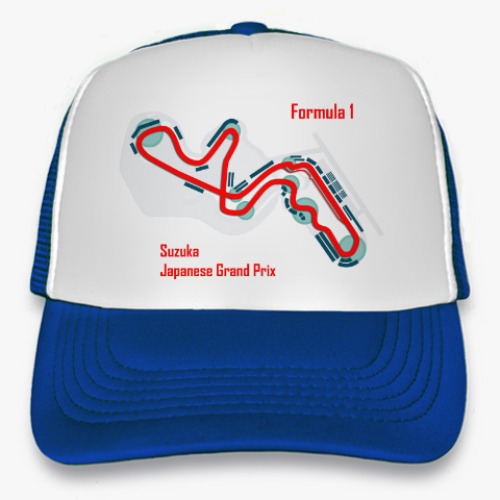 Кепка-тракер с принтом Формула 1 Сузука