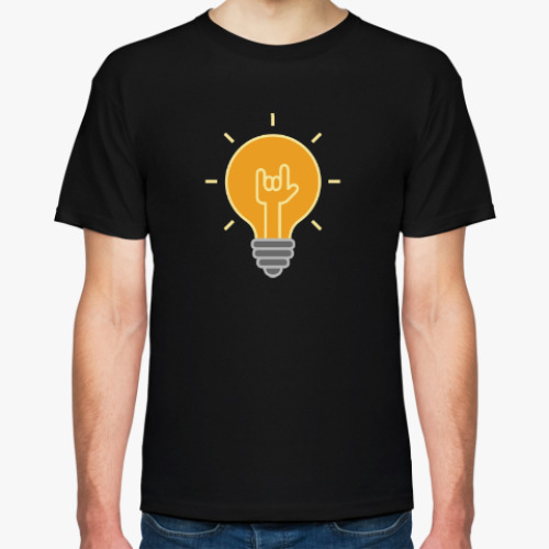 Футболка с принтом Awesome Idea