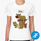 Женская спортивная футболка