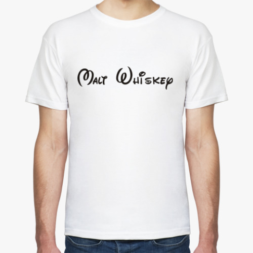 Футболка с принтом Malt Whiskey