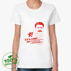 Женская футболка органик