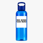 Прозрачная спортивная бутылка