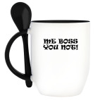 Кружка с ложкой