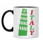 Кружка двухцветная