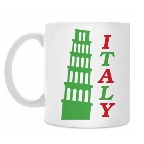 Кружка с принтом Италия