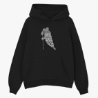 Толстовка худи оверсайз