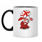 Кружка двухцветная