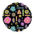 Цветы, треугольники, ромбы