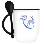 Кружка с ложкой