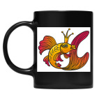 Кружка цветная UV-DTF