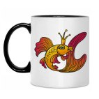 Кружка двухцветная