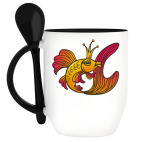 Кружка с ложкой