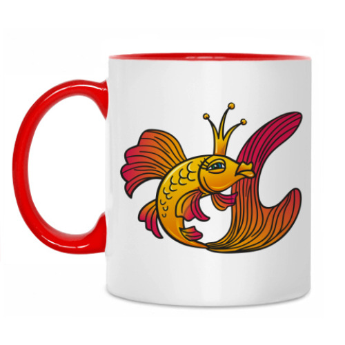 Кружка с принтом Королева морская