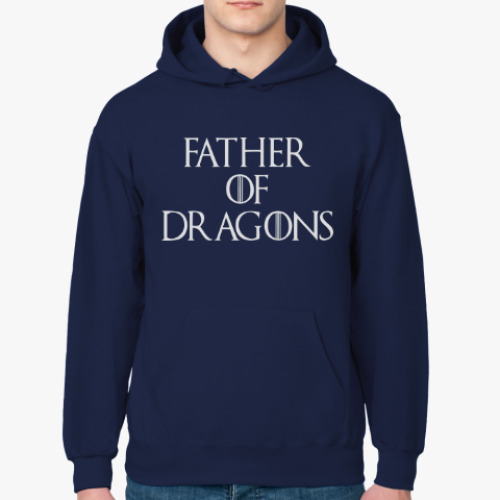 Толстовка худи с принтом father of dragons