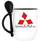 Кружка с ложкой