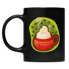 Кружка цветная UV-DTF