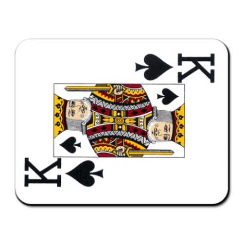 Коврик для мыши с принтом Виновый Король