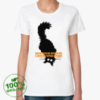 Женская футболка органик