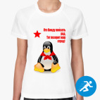 Женская спортивная футболка