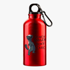 Металлическая бутылка 400 мл UV-DTF