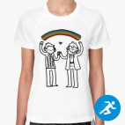 Женская спортивная футболка