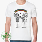 Мужская футболка органик