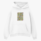 Толстовка худи оверсайз