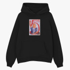 Толстовка худи оверсайз