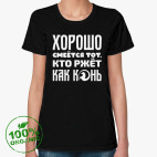 Женская футболка органик