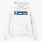 Толстовка худи оверсайз