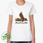 Женская футболка органик