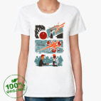 Женская футболка органик