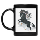 Кружка цветная UV-DTF