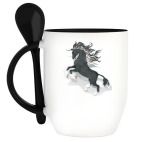 Кружка с ложкой