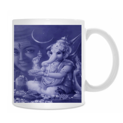 Кружка с принтом Ganesha