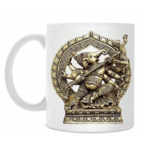 Кружка с принтом Ganesha