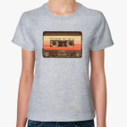 Классическая женская футболка Стражи Галактики